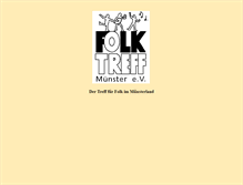 Tablet Screenshot of folk-treff.de